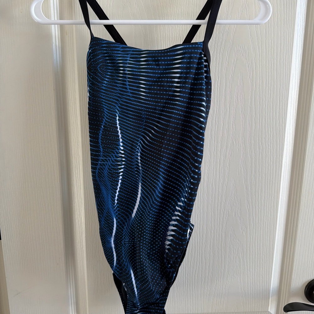 Speedo Black and Blue Swimwear